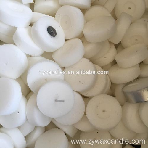 color white wax 14g 4hours gold tealight candles